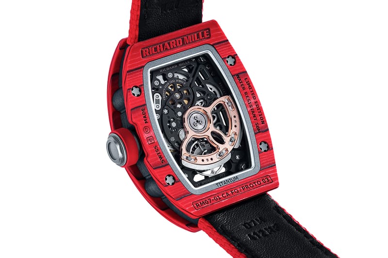 RM07 01 Automatic Racing Red Hypebeast