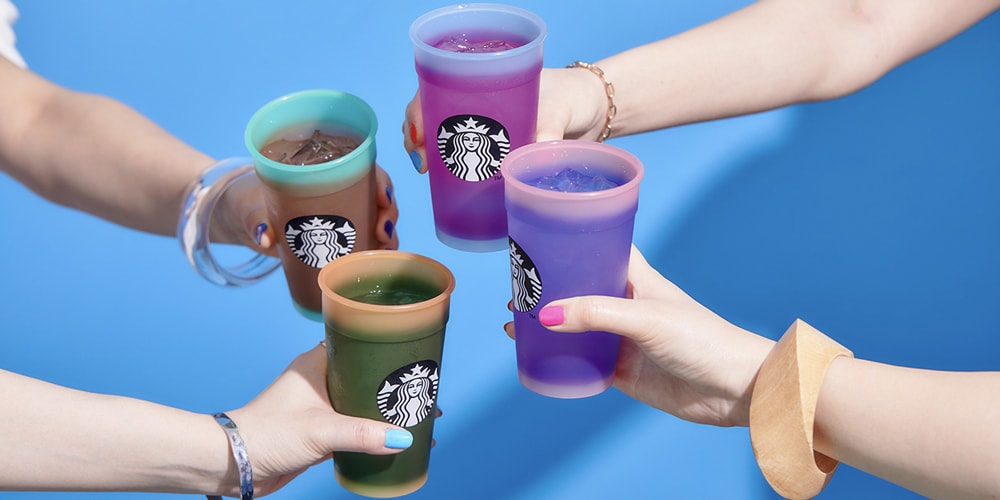 Starbucks Japan Color Changing Diversity Cups Hypebeast