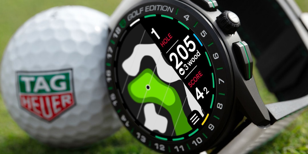 Tag Heuer обновляет свои популярные умные часы новой версией Golf Edition