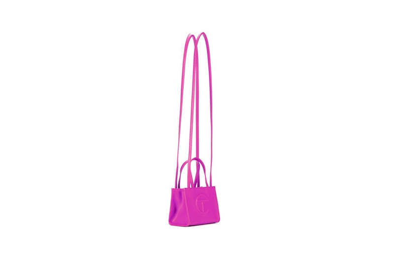 Telfar small pink online bag