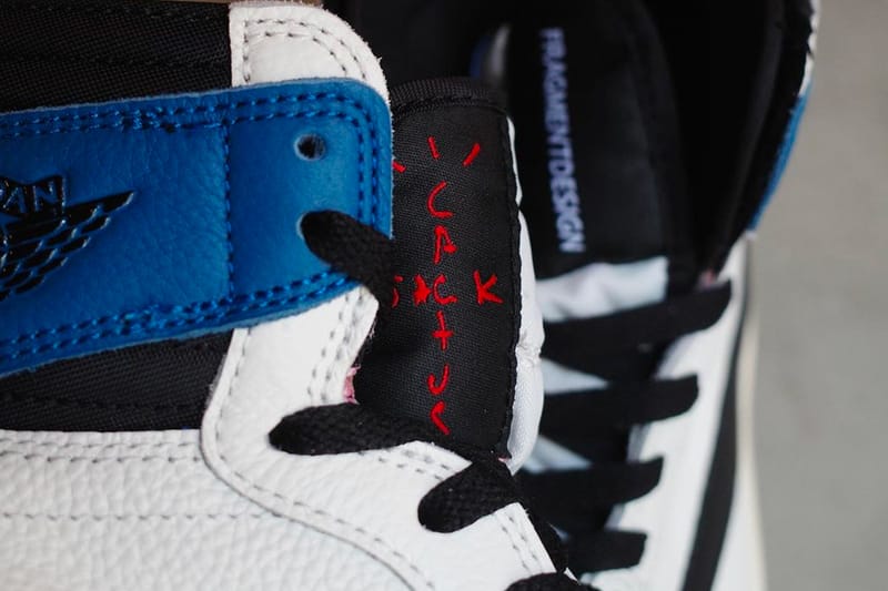 Travis Scott x fragment design x Air Jordan 1 High OG 