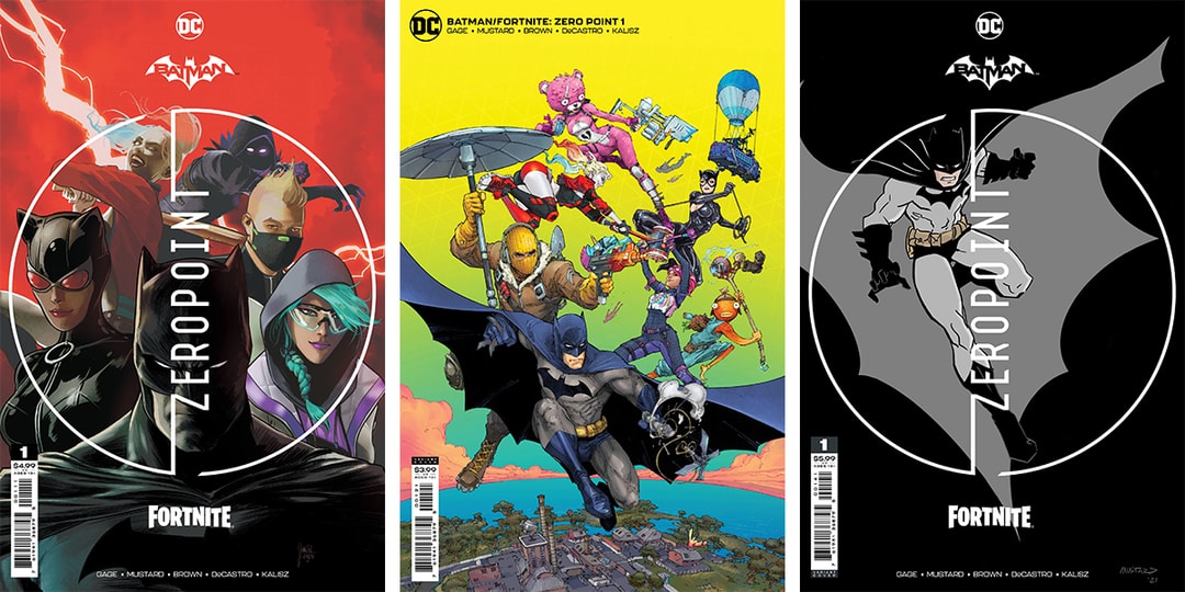 Бэтмен и Fortnite: Zero Point объявляют о кроссовере комиксов