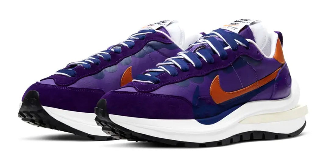 Официальная дата выпуска поверхностей sacai x Nike Vaporwaffle «Dark Iris»