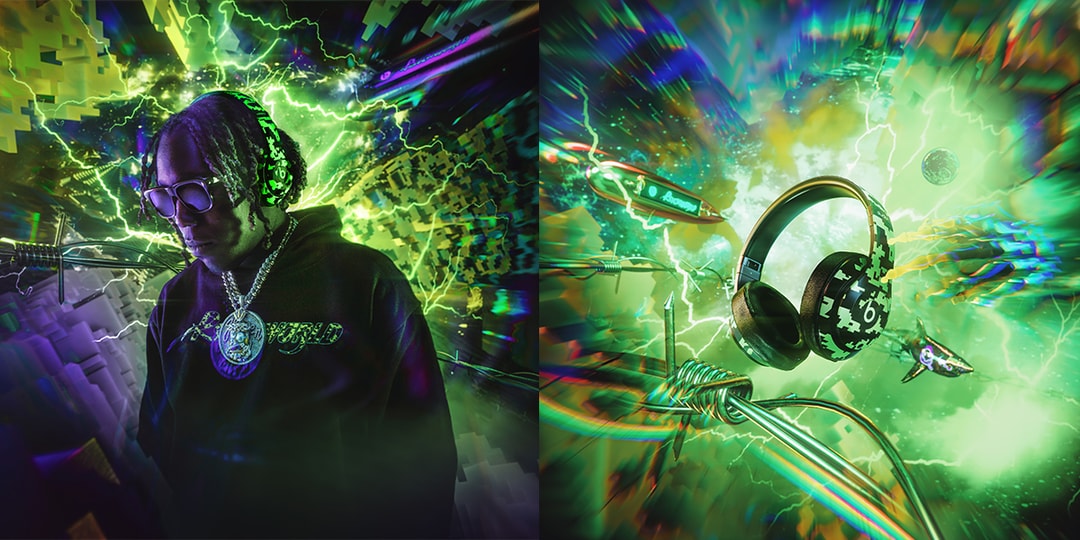 Psychworld и Beats объединились для создания релиза с неоновым цифровым камуфляжем
