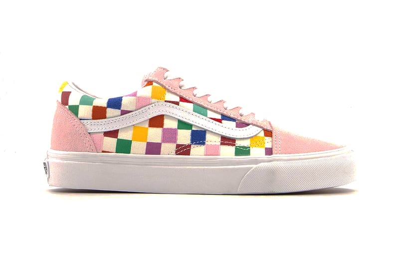 Vans pink hotsell checkerboard old skool