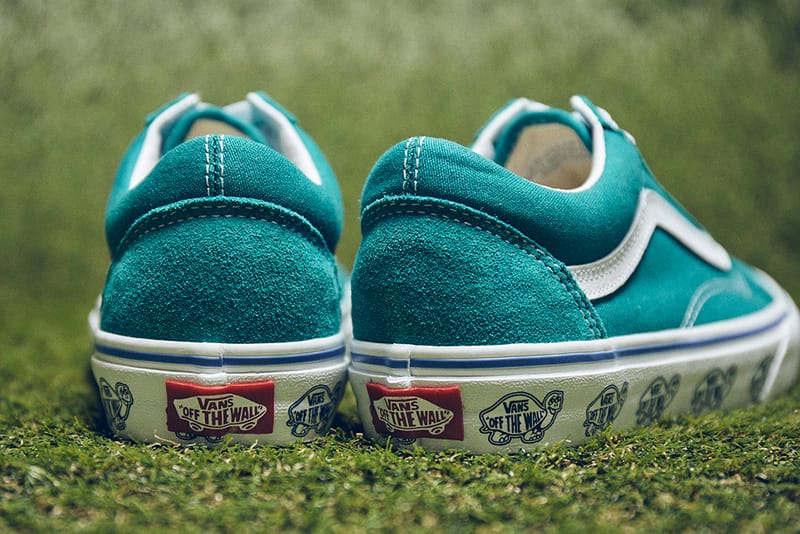 Vans turquoise old skool sale