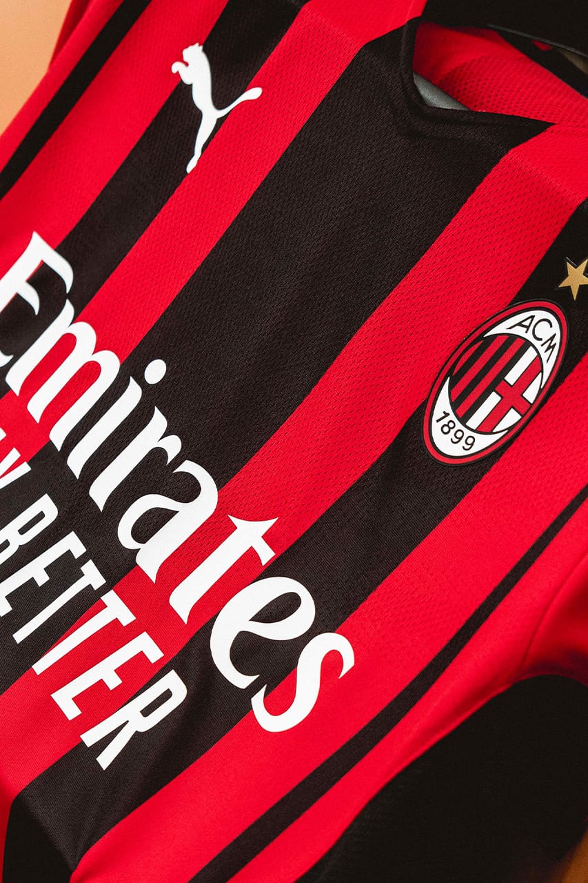 AC Milan PUMA Home Kit 2021/22 Release Info | HYPEBEAST