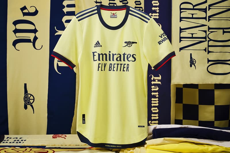 Arsenal 2021/22 Away Jersey by adidas | Hypebeast