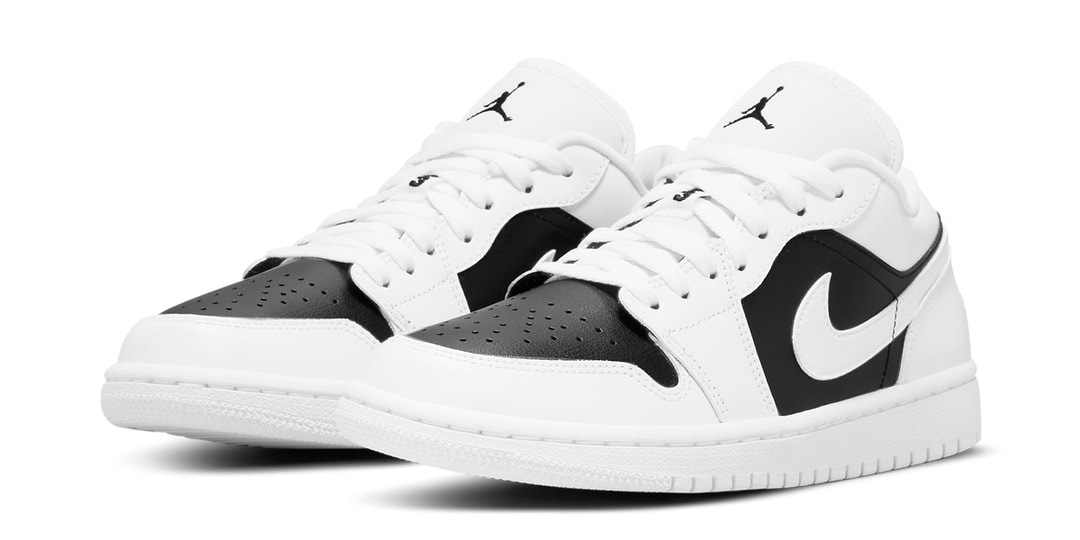 Air Jordan 1 Low «Panda» — смелый двухцветный стиль