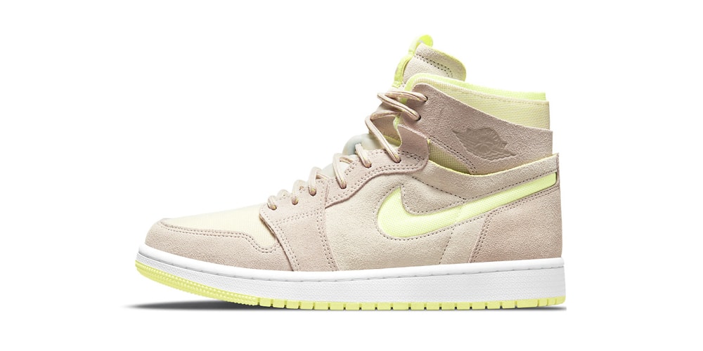 Air Jordan 1 Zoom Comfort в свежей цветовой гамме «Lemon Twist»