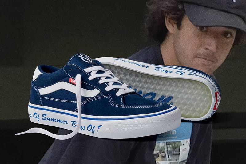 Blue cheap vans boys