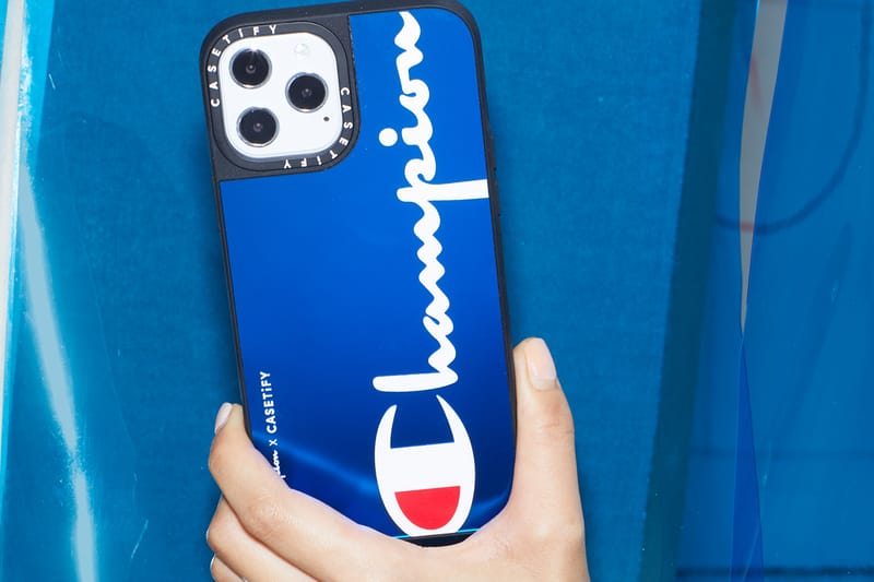 Champion x CASETiFY Apple iPhone 12 Cases & Capsule | Hypebeast