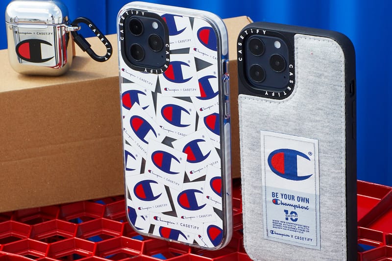 Champion x CASETiFY Apple iPhone 12 Cases Capsule Hypebeast