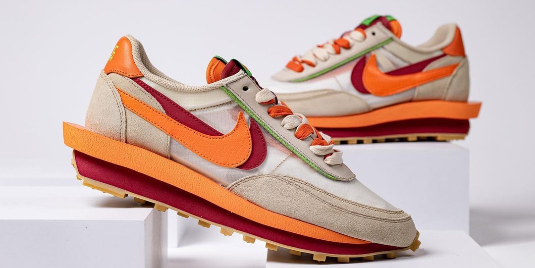 Первый взгляд на CLOT x sacai x Nike LDWaffle
