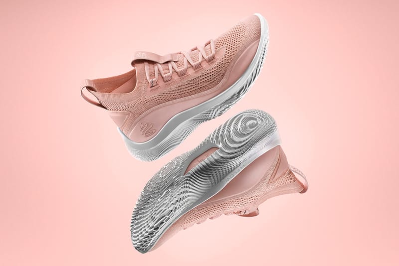 Under armour store curry women pink