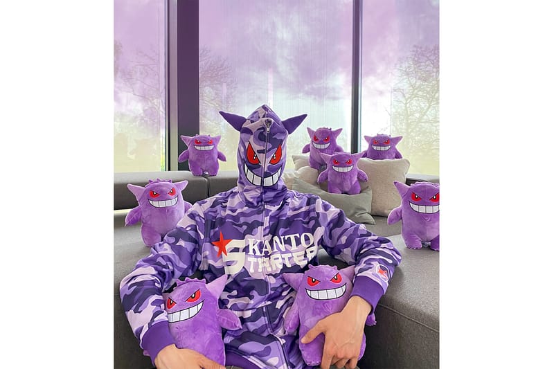 Pokemon hoodie gengar hot sale