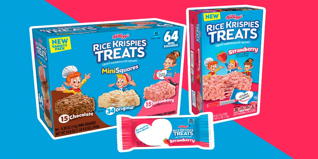 Kellog's Rice Krispies Treats Strawberry Returns | Hypebeast