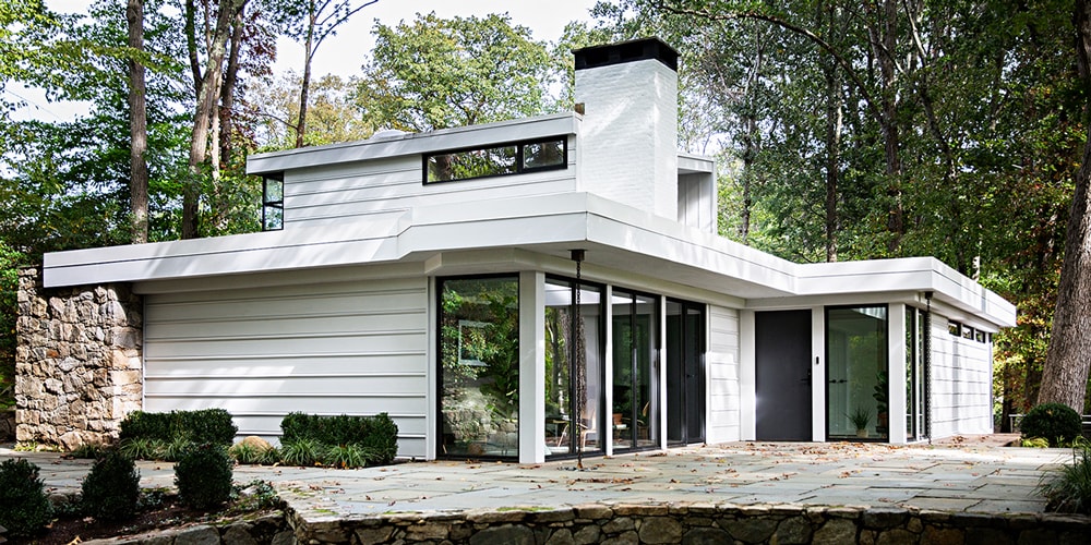 Lichten Architects реконструирует дом середины века для клиента, коллекционера произведений искусства