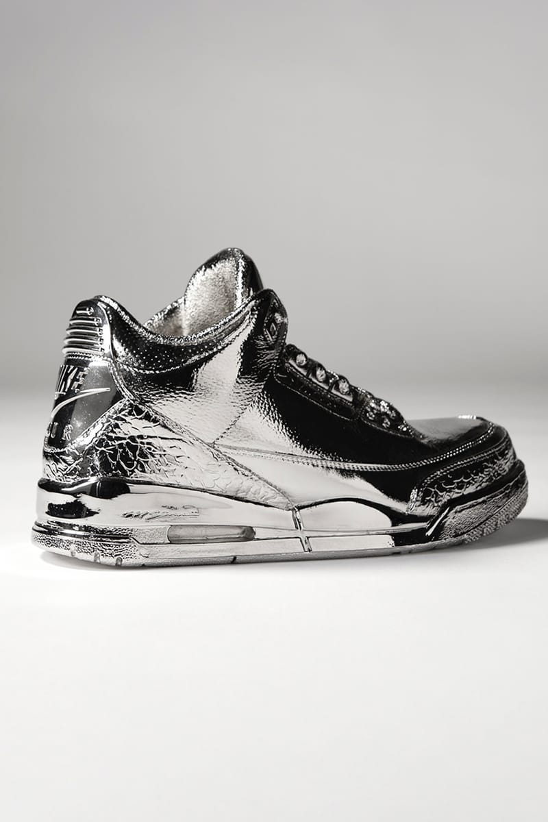 Jordan on sale 3 silver