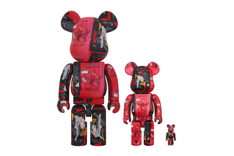 BE@RBRICK Andy Warhol × JEAN-MICHEL BASQ-