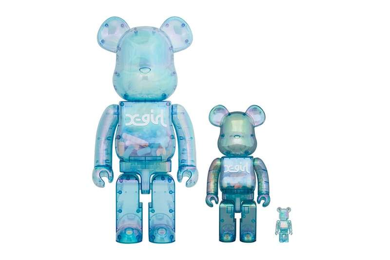 X-Girl x Medicom Toy Glow-In-The-Dark BE@RBRICK | Hypebeast