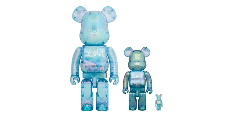 X-Girl x Medicom Toy Glow-In-The-Dark BE@RBRICK | Hypebeast