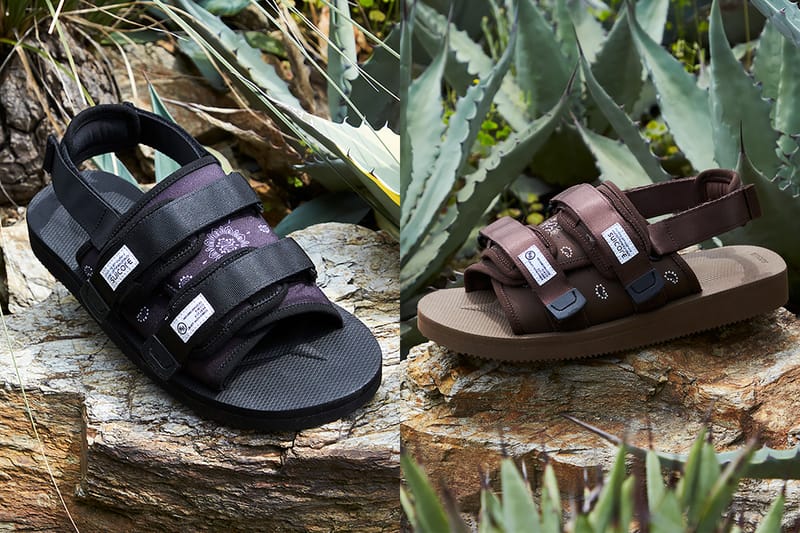 NEIGHBORHOOD Suicoke Moto Sandal Black Release Date