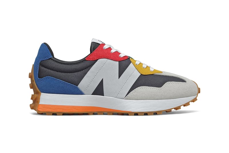 new balance 327 captain blue with summer fog