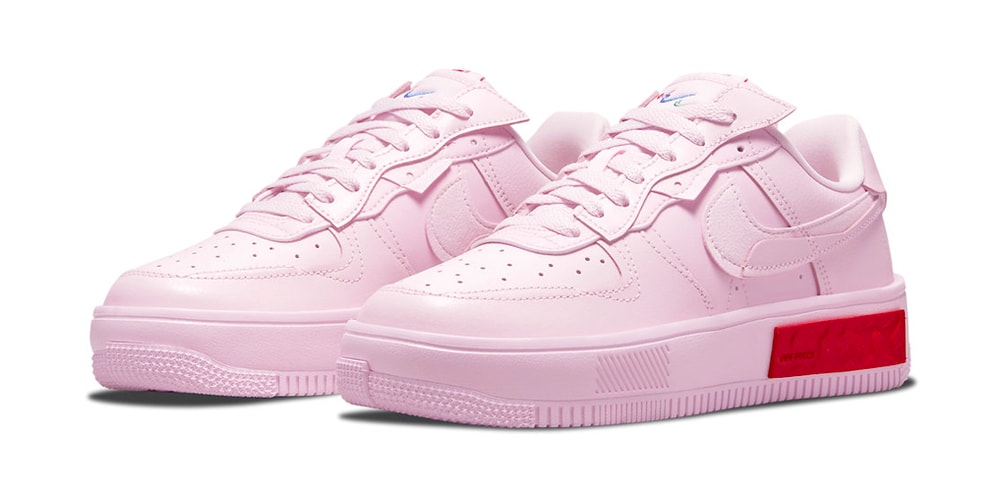 Nike представляет Air Force 1 Fontanka розового цвета
