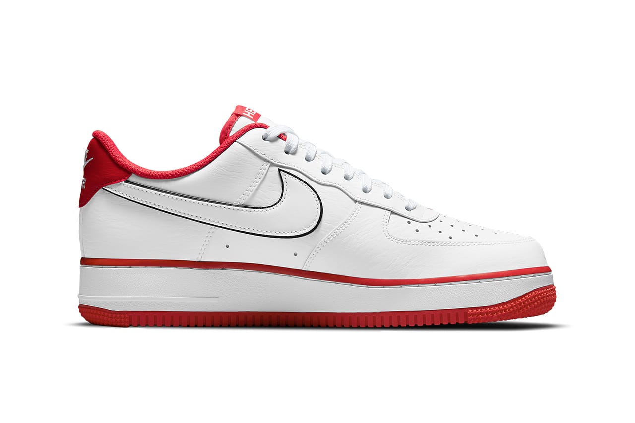 Nike Air Force 1 Hello White University Red CZ0327-100 | HYPEBEAST