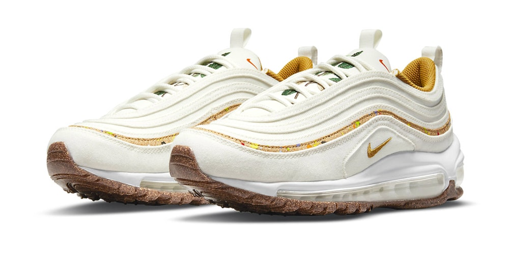 Новые кроссовки Nike Air Max 97 «Cork» окрашены в цвет «кокосовое молоко»