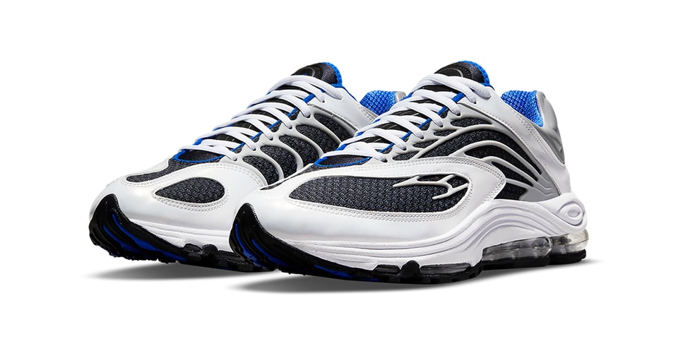 nike tuned blue white