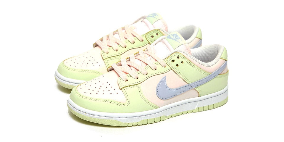 dunk low ice lime