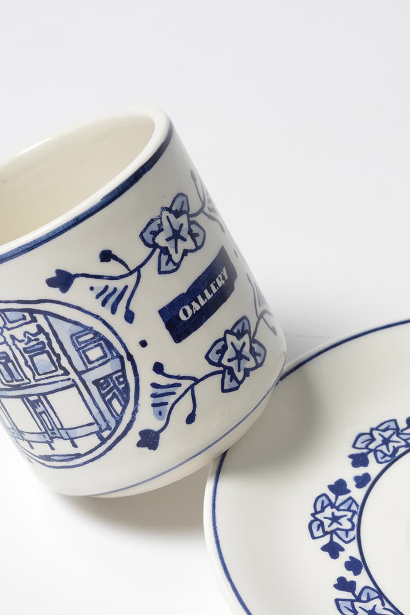 OALLERY "3-Year Anni" Delfblue Blauw Cup & Saucer Capsule | HYPEBEAST