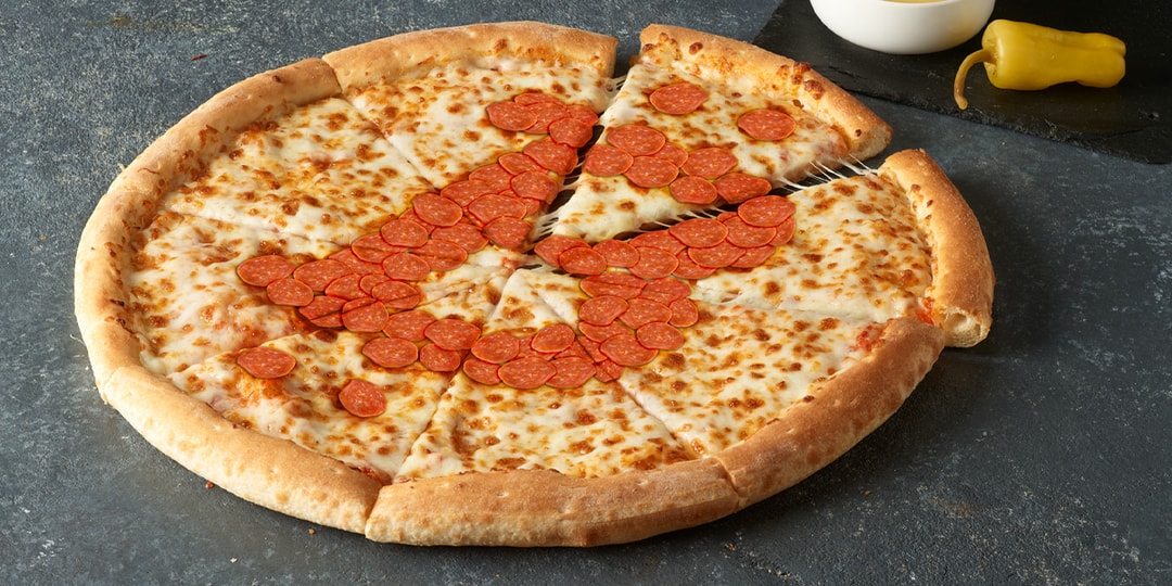 papa john's pizza number of slices