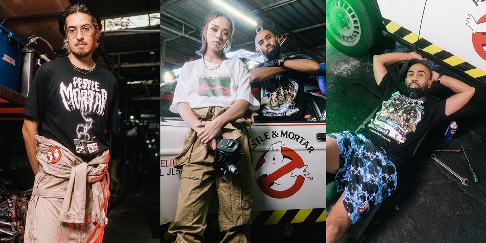 Pestle and Mortar Clothing x Ghostbusters Collaboration Lookbook