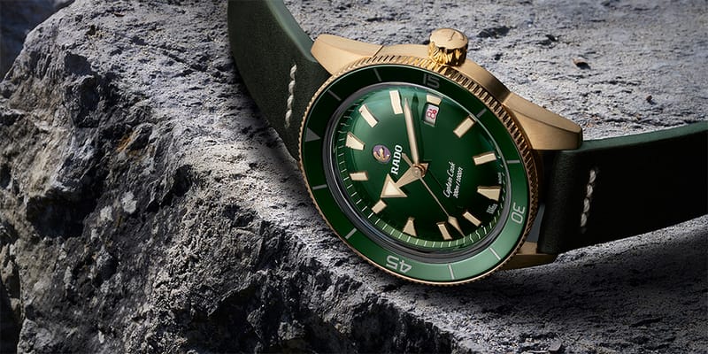 Green rado outlet watch