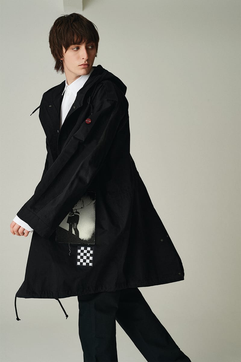 Fred perry trench on sale coat