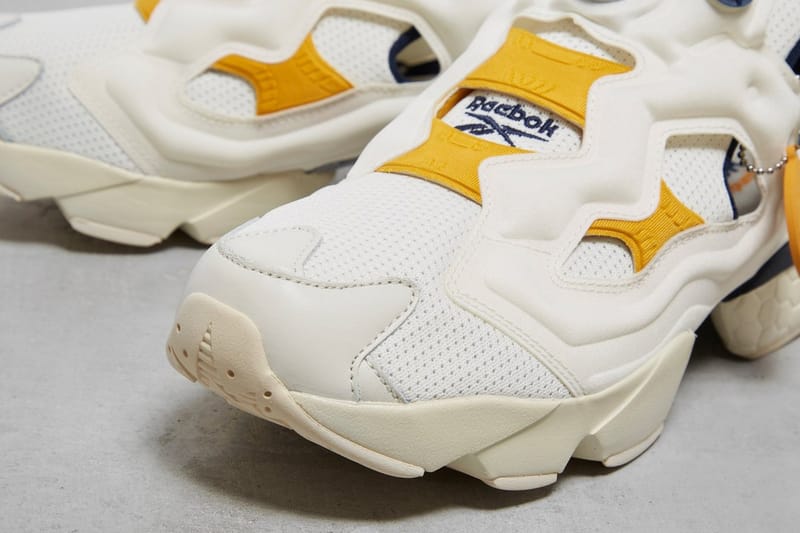 Reebok insta pump fury cheap navy orange