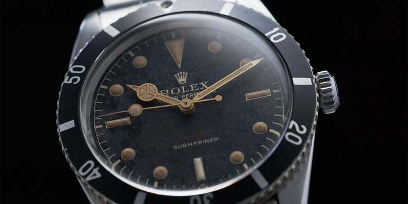 Early Rolex Submariner Surfaces at Phillips Hypebeast