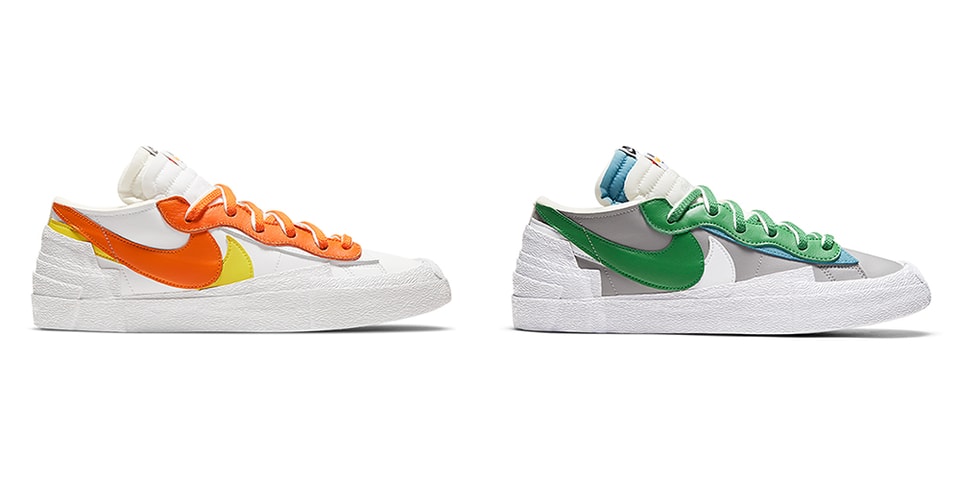 nike x sacai orange