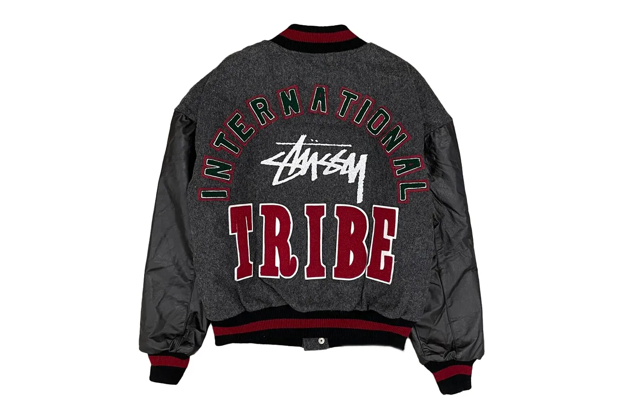 Shawn Stussy Keith Haring Tribe Varsity Vintage Sale | Hypebeast