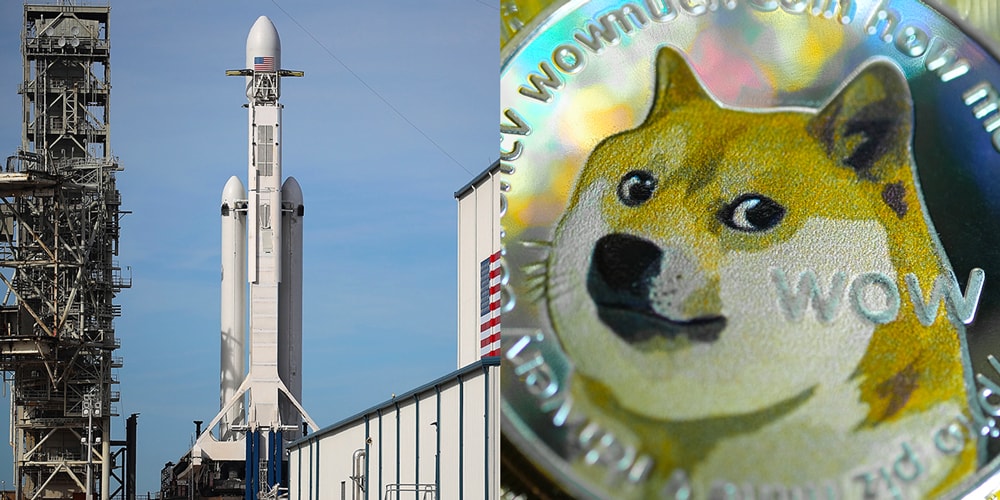 SpaceX запускает спутник на Луну, финансируемый Dogecoin