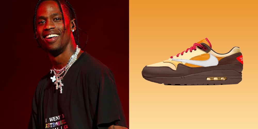 Взгляните еще раз на кроссовки Travis Scott x Nike Air Max 1 «Cactus Jack»
