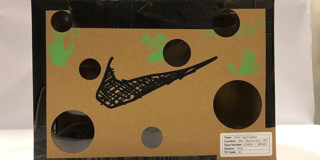 Вирджил Абло раскрывает название предстоящей коллекции Off-White™ x Nike и коробку для обуви