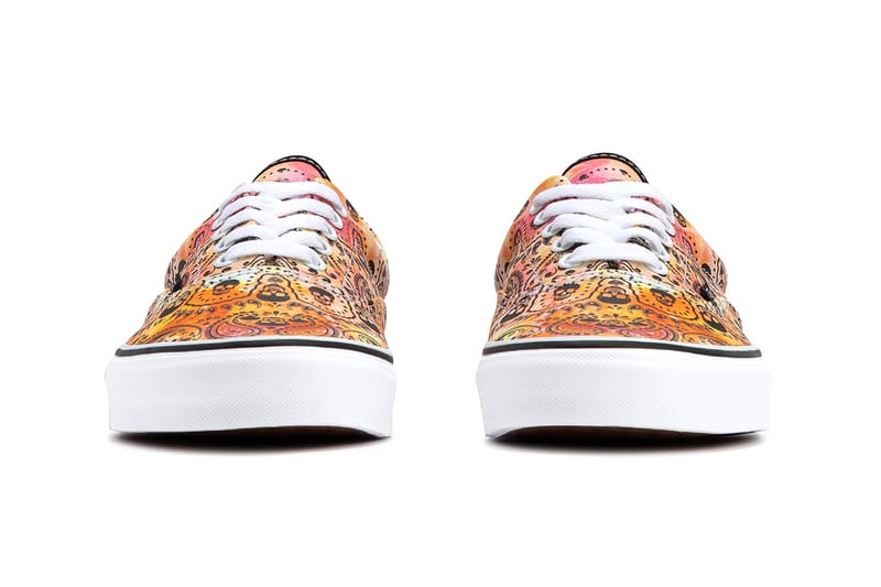 Vans era outlet tie dye yellow