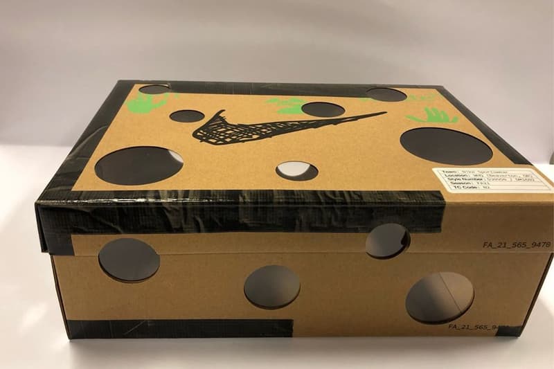 Off white nike shoebox online