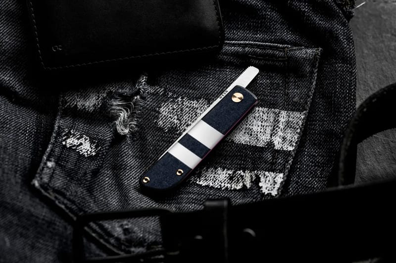 Jeans with knife clearance pocket