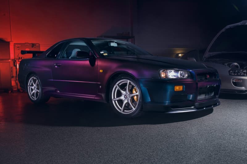 Nissan skyline midnight purple Nissan skyline midnight purple