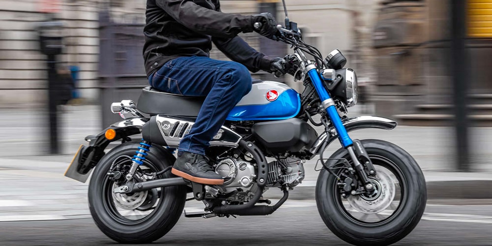 230-фунтовый мотоцикл Honda Monkey получит обновление 2022 года